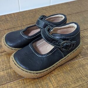 Like New Black Kids Mary Jane Live And Luca Leather Shoes